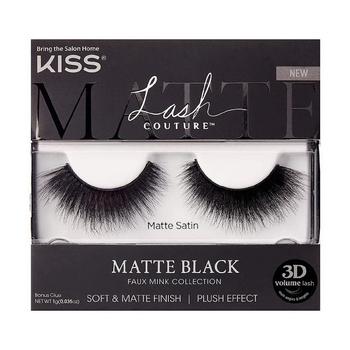 商品KISS Lash Couture Matte Black Faux Mink Collection, 02, 1 Ea,商家MyOTCStore,价格¥55图片