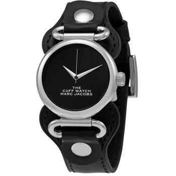 Marc Jacobs | The Cuff Quartz Black Dial Ladies Watch MJ0120179290商品图片,1.6折