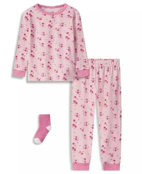 Max & Olivia | Baby and Toddler Girl Snug Fit 3-Piece Pajama Set,商家Macy's,价格¥87