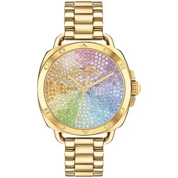 Coach | Women's Tatum Gold-Tone Stainless Steel Bracelet Watch, 34mm商品图片,