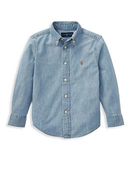 商品Ralph Lauren | Little Boy's & Boy's Chambray Shirt,商家Saks Fifth Avenue,价格¥359图片