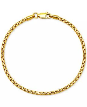 Macy's | Rounded Box Link Chain Bracelet 8", in 14k Gold,商家Macy's,价格¥2828