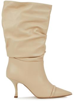 推荐Isley 70 ruched leather boots商品