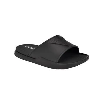 GUESS | Men's Marock Branded Slip On Pool Slides,商家Macy's,价格¥462