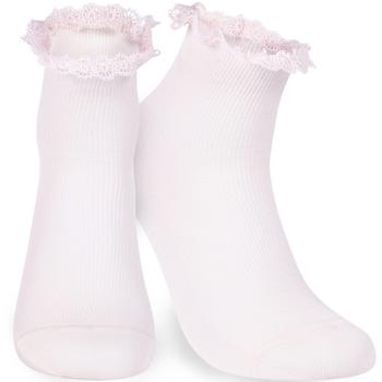 商品La Perla | Lace sock set in white and pink,商家BAMBINIFASHION,价格¥164图片