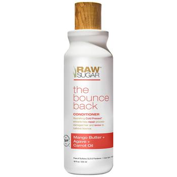 Raw Sugar | The Bounce Back Conditioner Mango Butter + Agave + Carrot Oil商品图片,满$60享8折, 满$80享8折, 满折