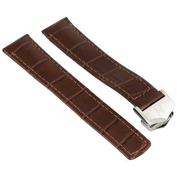 商品Hirsch | Speed Unisex 18 mm Alligator Leather Watch Band 07407419-2-1816,商家Jomashop,价格¥925图片