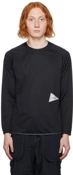 推荐Black Raglan Long Sleeve T-Shirt商品