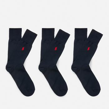 Ralph Lauren | Polo Ralph Lauren Three-Pack Cotton-Blend Socks商品图片,独家减免邮费