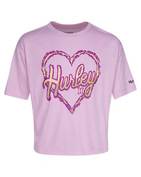 推荐Hurley Boxy Spiral T-Shirt with Hair Tie商品