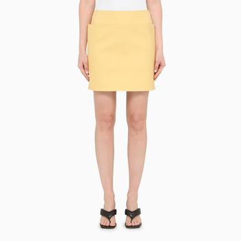 推荐Yellow Bevanda mini skirt商品