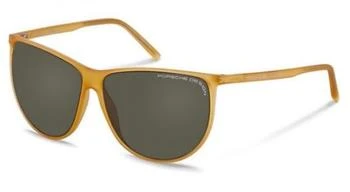 Porsche Design | Brown Square Ladies Sunglasses P8601 C 61 3.3折, 满$75减$5, 满减