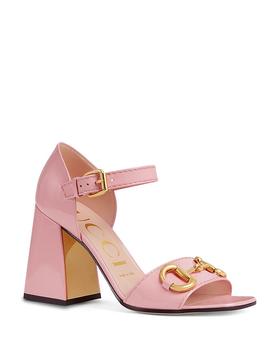 古驰高帮鞋, Gucci | Women's Ankle Strap High Heel Sandals商品图片 