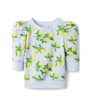 Janie and Jack | Lemon Pullover Sweatshirt (Toddler/Little Kids/Big Kids) 9折