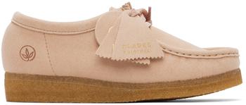 Pink Faux-Suede Wallabee Oxfords,价格$155.70