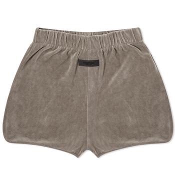 推荐Fear of God ESSENTIALS Women's Velour Beach Shorts - Desert Taupe商品