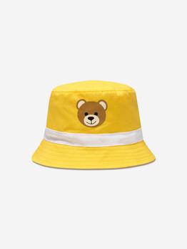 商品Moschino | Baby Hat And Bib Gift Set in Yellow,商家Childsplay Clothing,价格¥258图片