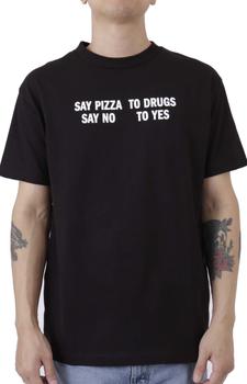 推荐Say Pizza T-Shirt - Black商品