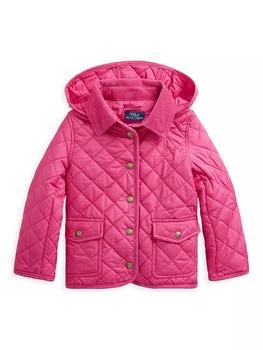 Ralph Lauren | Little Girl's & Girl's Audrey Quilted Jacket,商家Saks Fifth Avenue,价格¥448