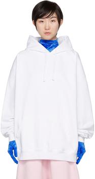 Vetements | 白色徽标连帽衫商品图片,7.4折