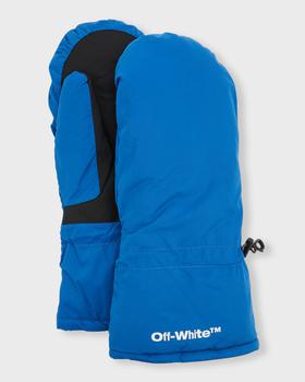 商品Off-White | Men's Bounce Ski Mitten Gloves,商家Neiman Marcus,价格¥3757图片