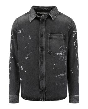 推荐Paint Splattered Denim Shirt商品