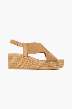 美国Castaner, CASTAÑER | Quilu woven espadrille wedge sandals商品图片 4.9折
