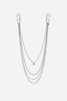 MNML | A9 Quad Chain - Silver,商家mnml,价格¥151
