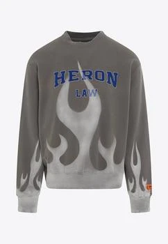 推荐Heron Law Flames Pullover Sweatshirt商品