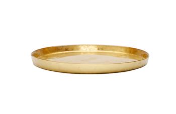 商品Classic Touch Decor | Set of 4 Gold Glitter Dinners Plate with Raised Rim,商家Premium Outlets,价格¥851图片