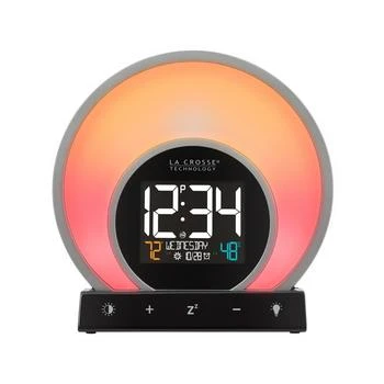 La Crosse Technology | Soluna C79141 Mood Light Alarm Clock with Temperature Humidity,商家Macy's,价格¥502
