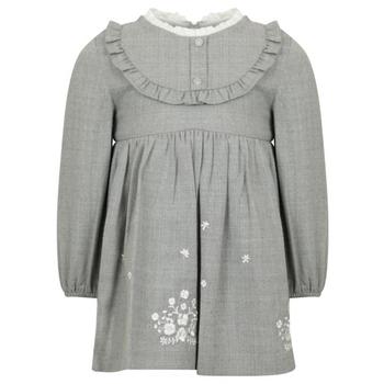 商品Embroidered Grey Dress,商家Designer Childrenswear,价格¥125图片