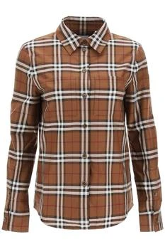Burberry | Burberry Vintage Check Long-Sleeved Shirt 9.6折