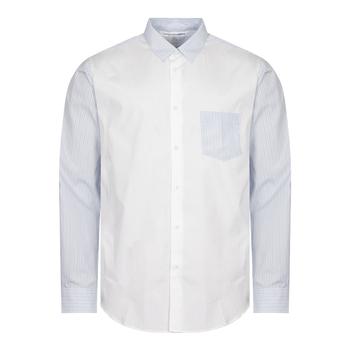 推荐Comme des Garcons SHIRT Long Sleeve Forever Stripe Shirt - White Stripe商品