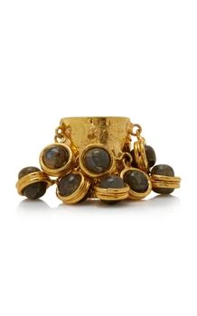 Sylvia Toledano | Sylvia Toledano - 22K Gold-Plated Labradorite Candies Ring  - Grey - OS - Moda Operandi - Gifts For Her,商家Fashion US,价格¥1333