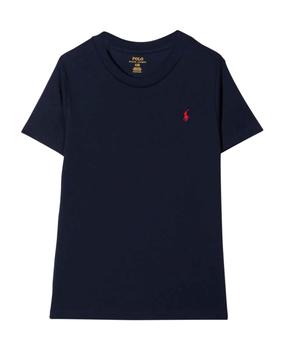 推荐Blue T-shirt With Red Logo商品