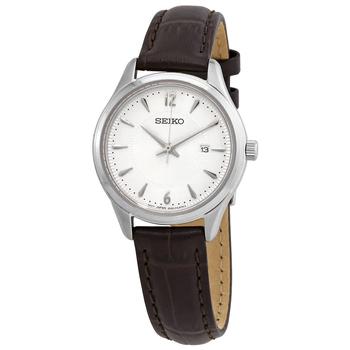 精工女表, Seiko | Noble Quartz Silver Dial Ladies Watch SUR427商品图片 5.7折