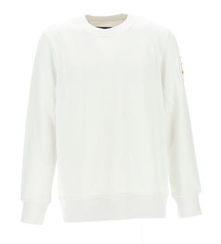Moose Knuckles | Moose Knuckles Logo-Plaque Crewneck Sweater商品图片,6.7折