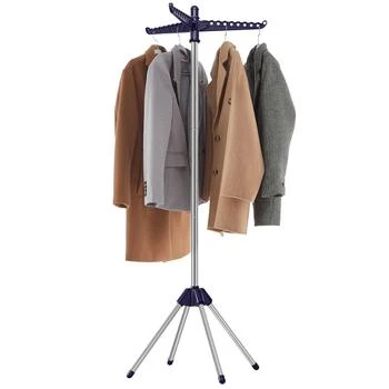 BreeBe | 59-Inch High Folding Clothes Drying Rack,商家Premium Outlets,价格¥421