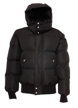 Alexander McQueen | Alexander McQueen Logo Printed Hooded Puffer Jacket商品图片,5.7折起