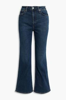 Rag & Bone | Casey high-rise kick-flare jeans,商家THE OUTNET US,价格¥836