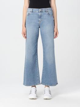 推荐Emporio Armani cropped jeans in washed denim商品