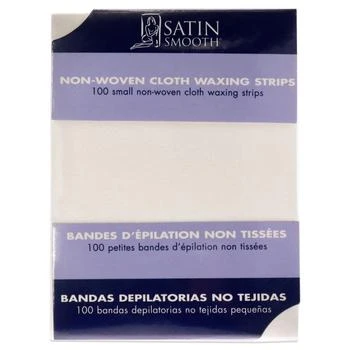 Satin Smooth | Small Non-Woven Cloth Waxing Strips by Satin Smooth for Women - 100 Pc Strips,商家Premium Outlets,价格¥116