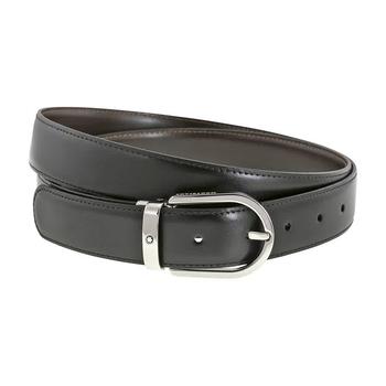 商品Reversible Black/Brown Leather Belt 128135图片
