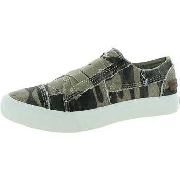 推荐Blowfish Womens Canvas Comfort Insole Slip-On Sneakers商品