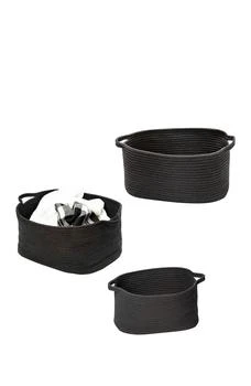 Honey Can Do | Cotton Coil 3-Piece Basket Set,商家Nordstrom Rack,价格¥544