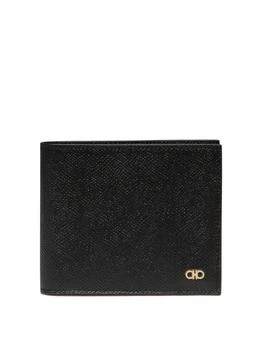 Salvatore Ferragamo | Gancini Wallets & Card Holders Black,商家Wanan Luxury,价格¥1957