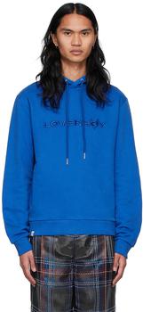 Charles Jeffrey Loverboy, Charles Jeffrey Loverboy | Blue Organic Cotton Hoodie商品图片 3折