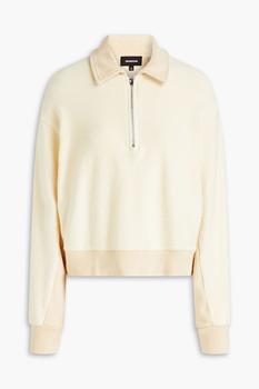 推荐Two-tone fleece half-zip sweatshirt商品