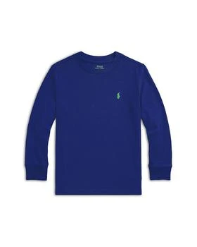 Ralph Lauren | Boys' Cotton Jersey Long Sleeve Tee - Little Kid, Big Kid,商家Bloomingdale's,价格¥266